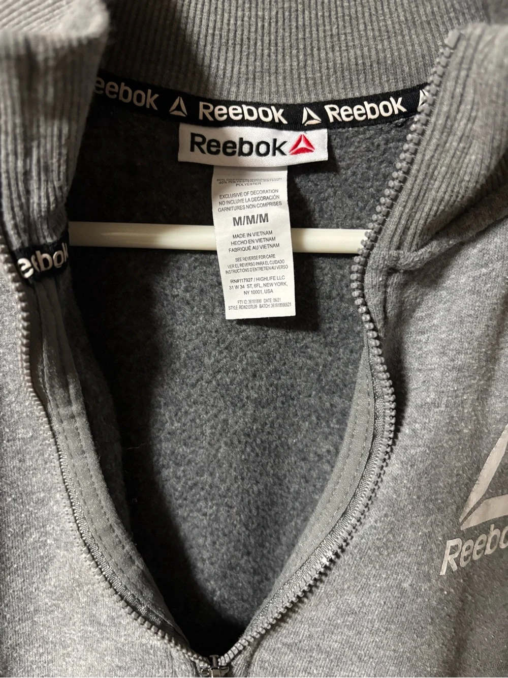 Woman’s Reebok Sweatshirt - Picture 2 of 3